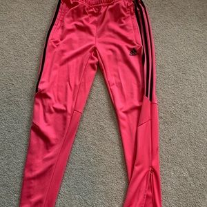 Girls adidas zipper ankle pants